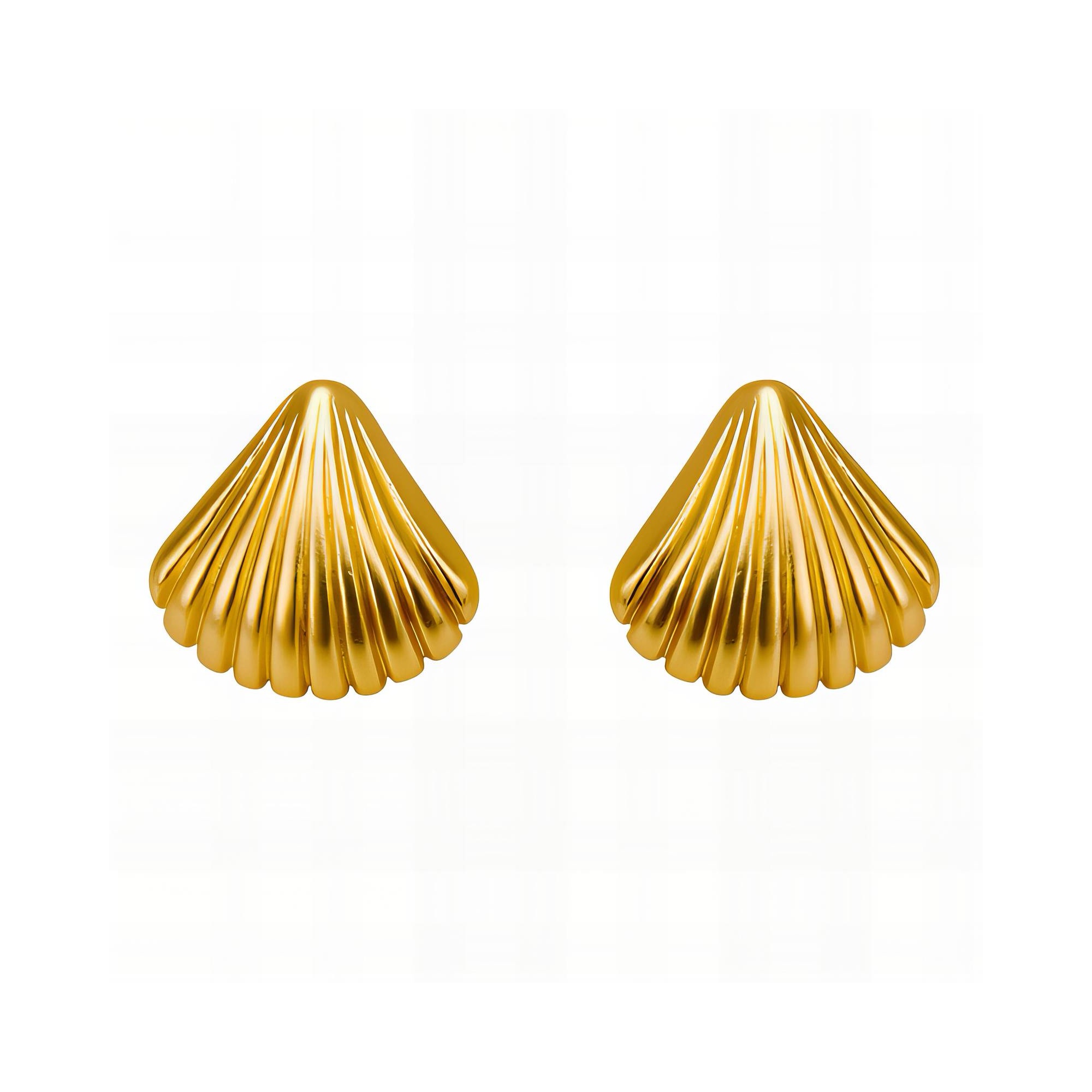 Saint-Tropez Kagyló Fülbevaló