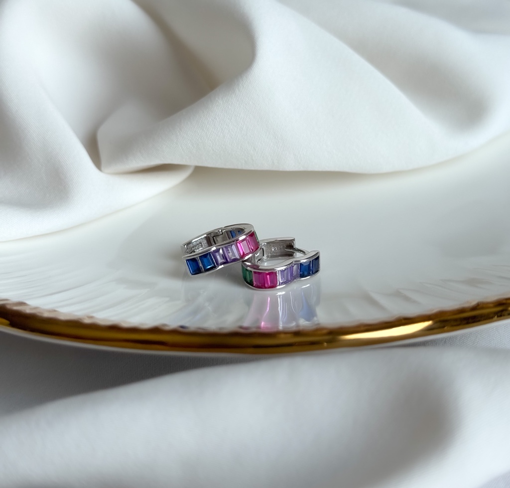 Linett Szív Fülbevaló